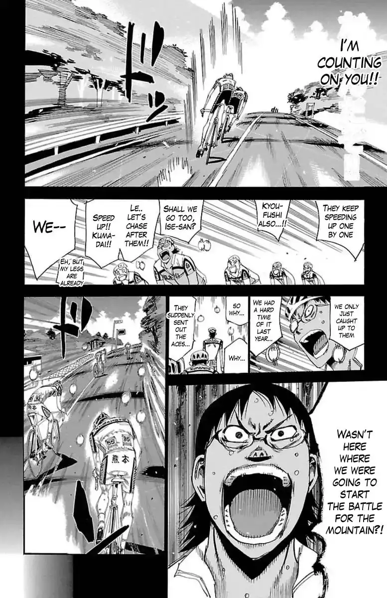 Yowamushi Pedal Chapter 395 19